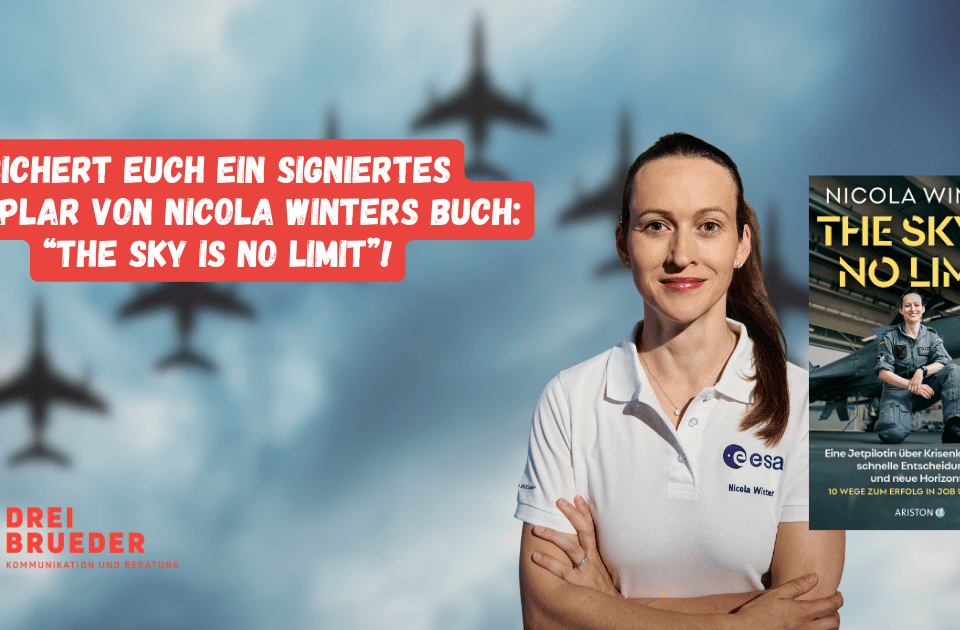 Vorbestellung von Nicola Winters Buch: "The Sky is no Limit"