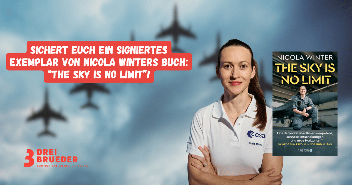 Vorbestellung von Nicola Winters Buch: "The Sky is no Limit"